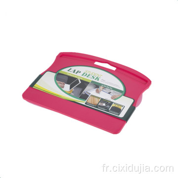 Bureau d&#39;ordinateur portable ou de bureau portable en plastique de conception ergonomique